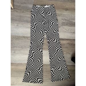 Psychedelic flared pants